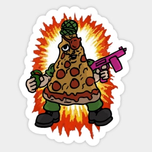 Private Pizza Sticker